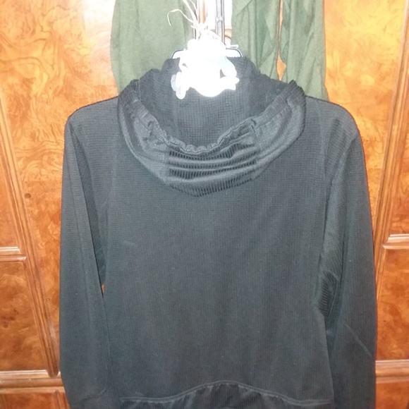 Terramar Body Sensor Zip Up Jacket Black Size XL - Picture 7 of 8